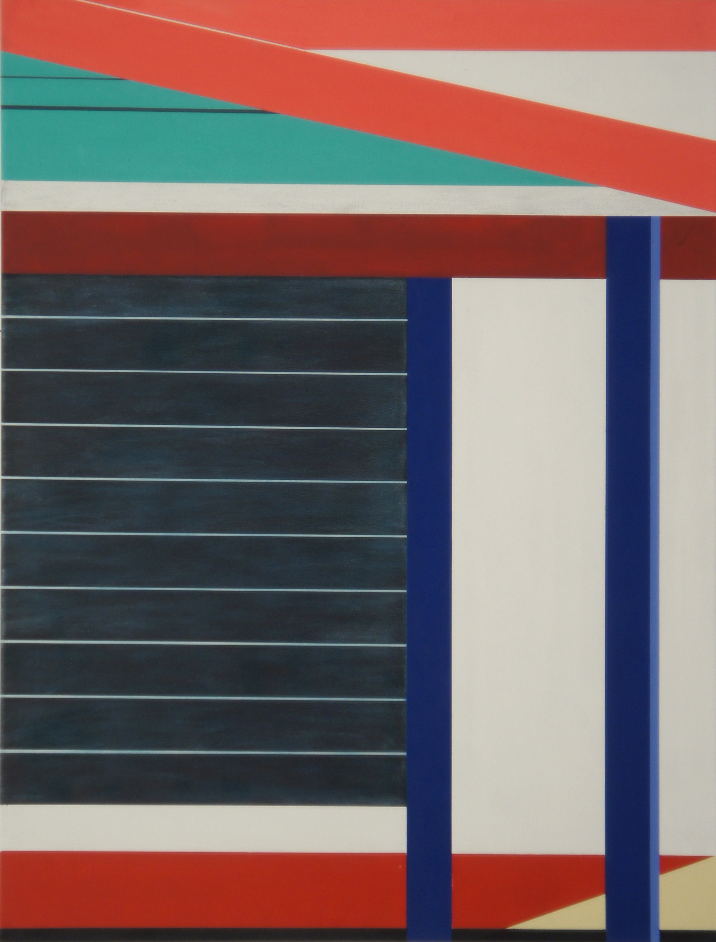 Farben der Südsee III, 105 x 80 cm, 2011, Ölfarbe auf Leinwand Colors of the South Sea III, 2011, 105 x 80 cm, Oil on canvas