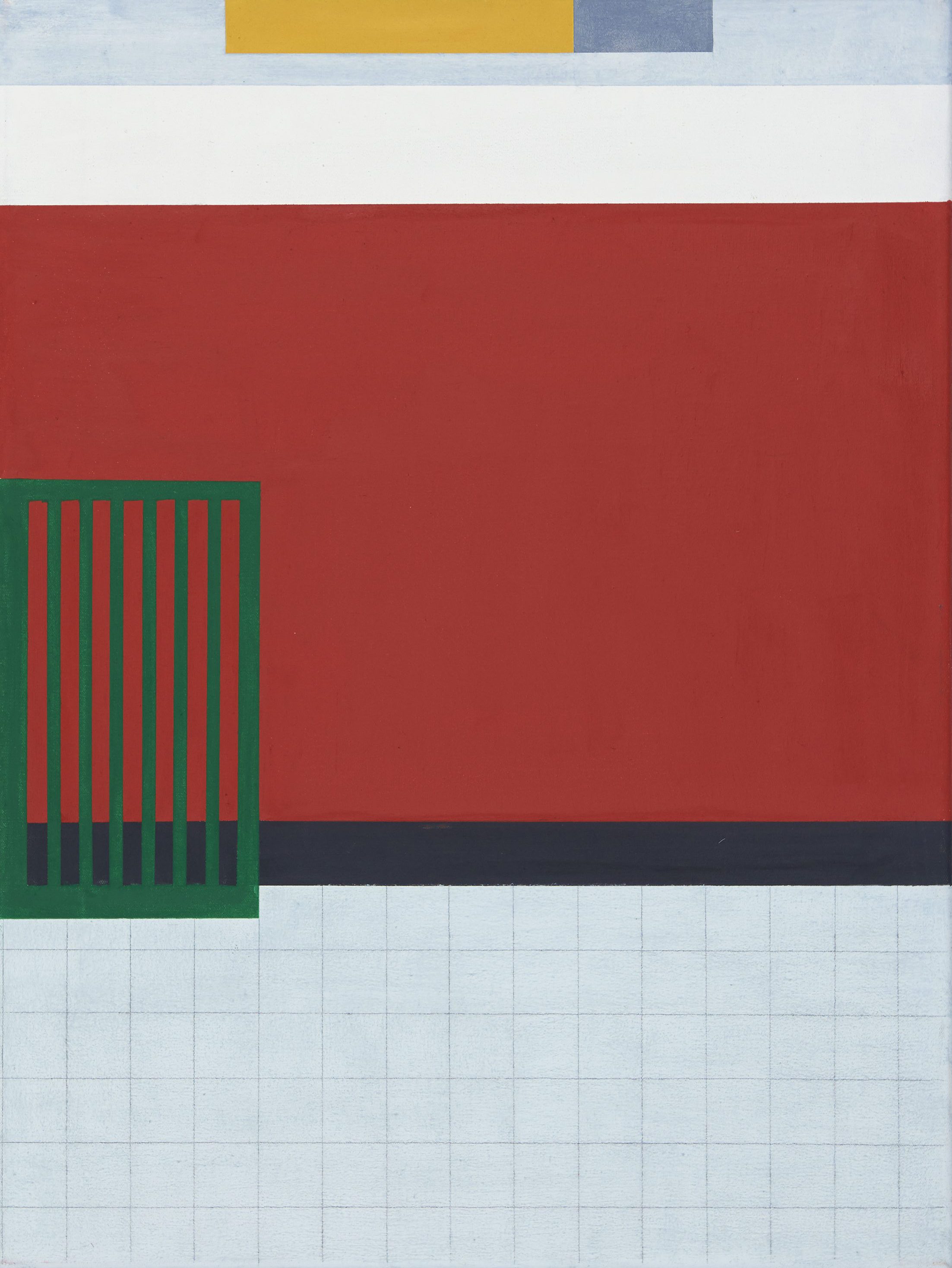 Ferbelliner Platz III, 2015, 60 x 45 cm, Öl auf Leinwand / Oil on canvas
